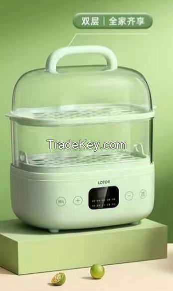 Changsha Huazhen Electric steamer household multi-function automatic steamer large capacity two-layer intelligent reservation timing breakfast machine