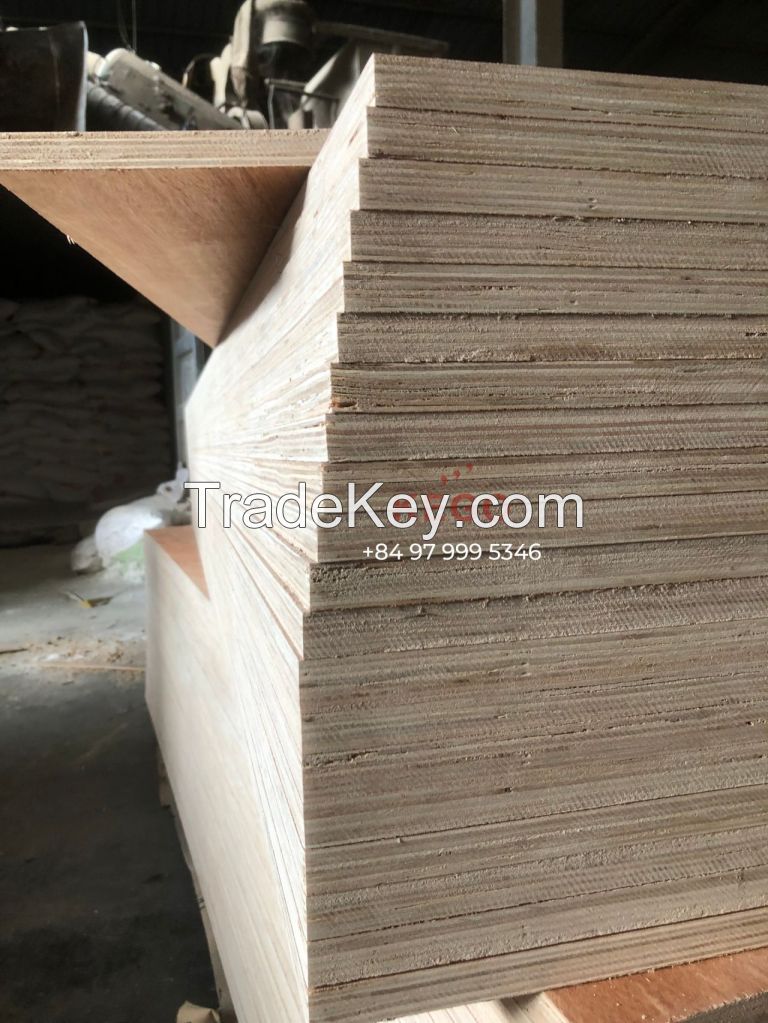 12mm Okoume Faced Commercial Plywood