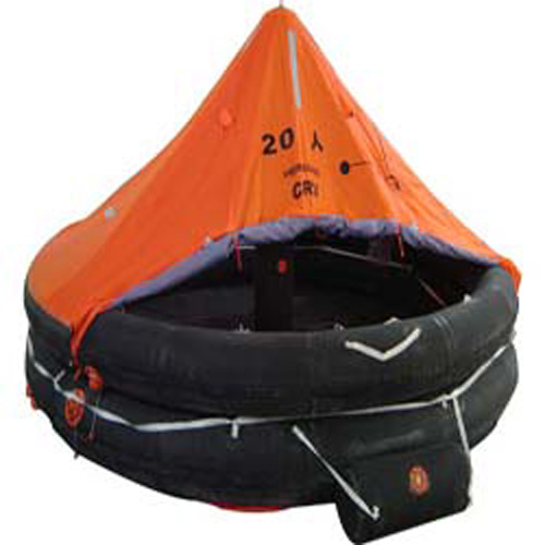 Throw-over Type Inflatable Life Raft