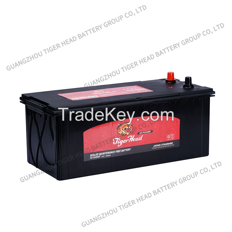 Truck Battery Tiger Head TH-N150MF 12V 150AH