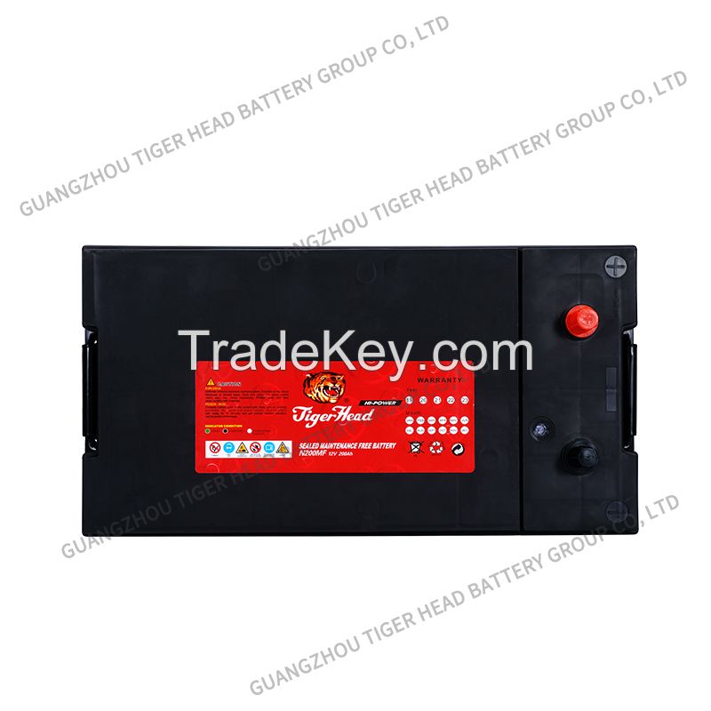 Truck Battery Tiger Head TH-N200MF 12V 200AH