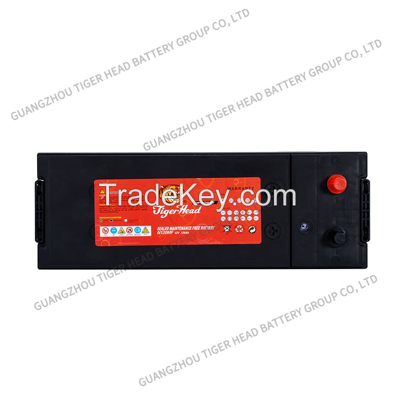 Truck Battery Tiger Head TH-N120MF 12V 120AH