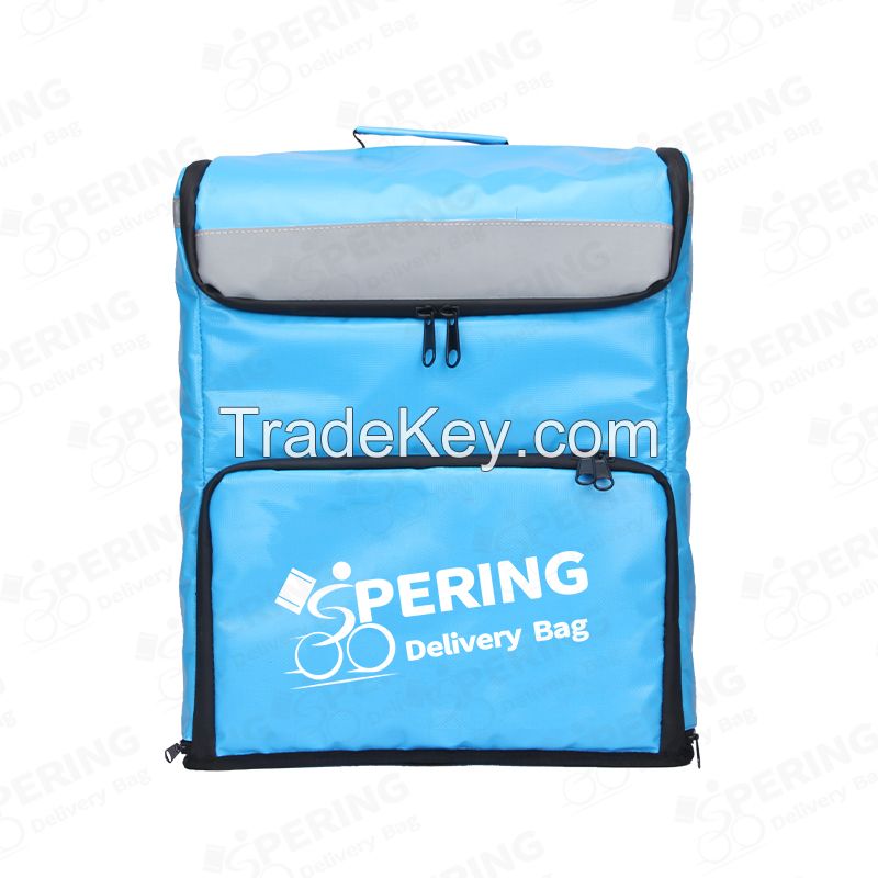 Pering CUSTOM CYCLING BACKPACK RIDER FOOD DELIVERY BAG FOR U BER EATS