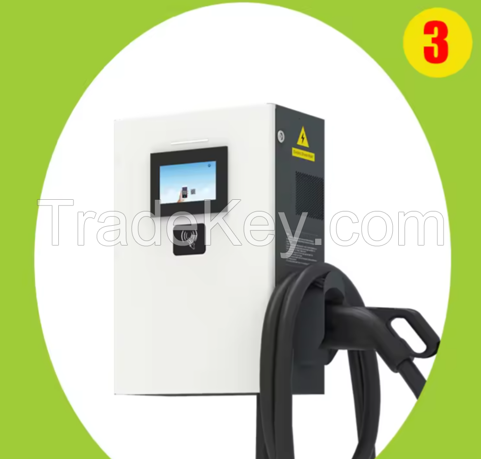 EV charger manufacturer supply 220V 32A 7kw wall mounted AC EV charger station for home and business