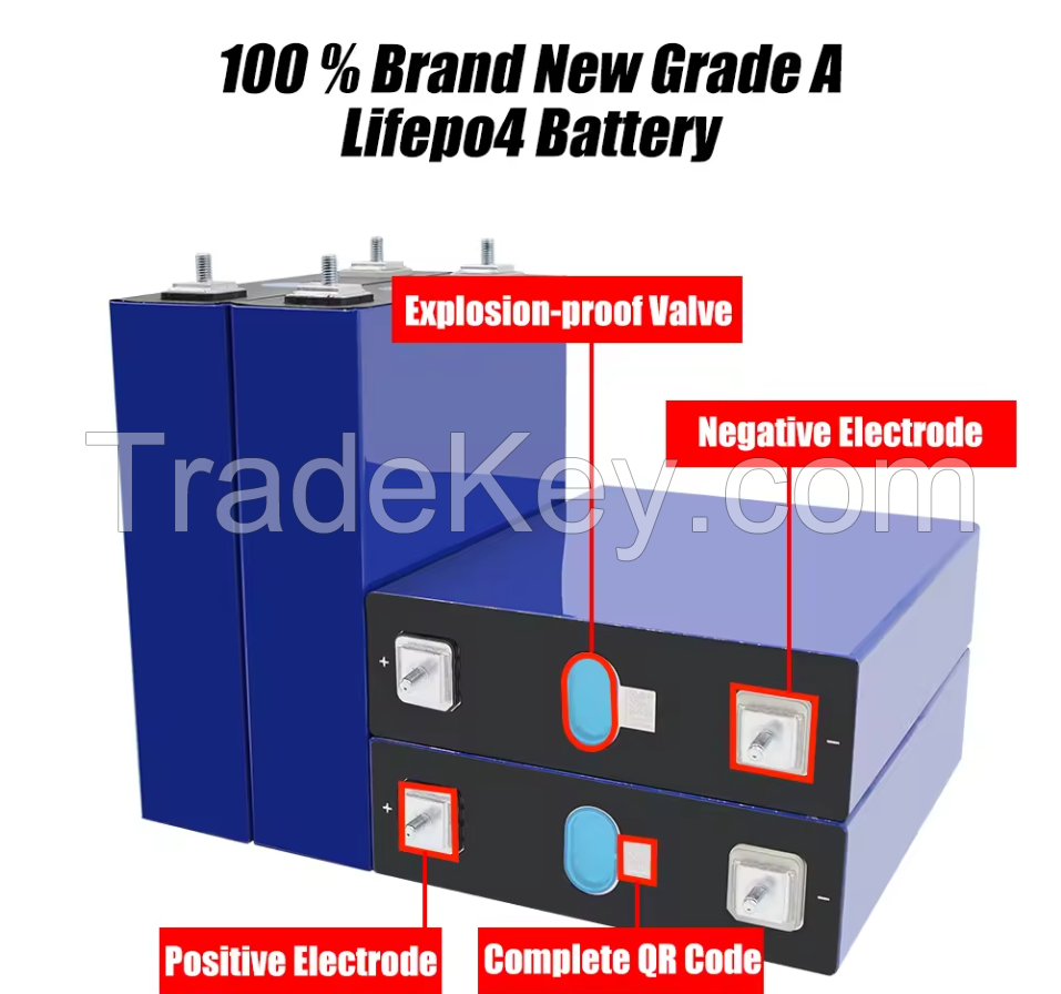 Eve 230ah 3.2v Lifepo4 Battery Cell Eu Usa Stock Warehouse Grade A Lf230ah Lithium Ion Lf230 Lfp Prismatic Akku Europe Ev Energy