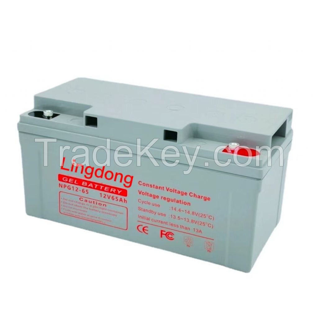 Gel battery colloidal battery AGM solar battery 12V battery solar CE