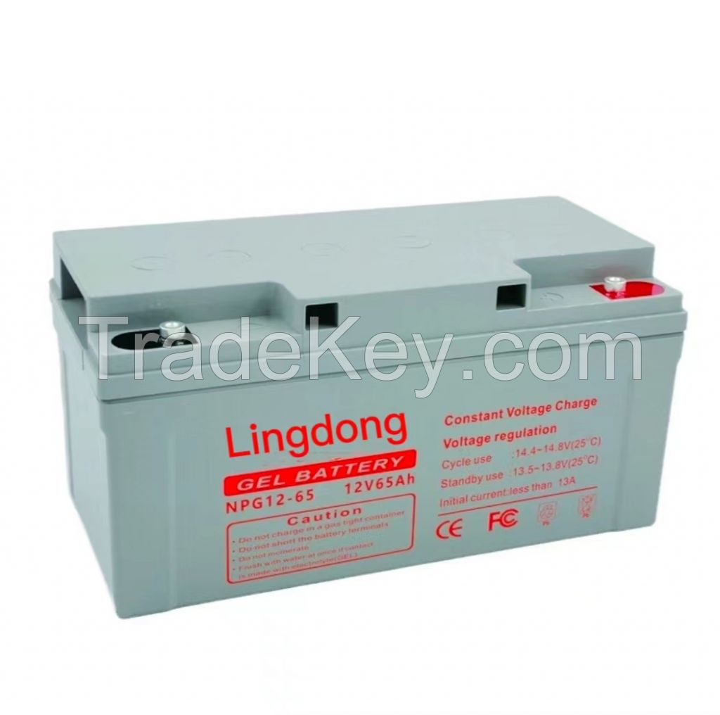 Gel battery colloidal battery AGM solar battery 12V battery solar CE