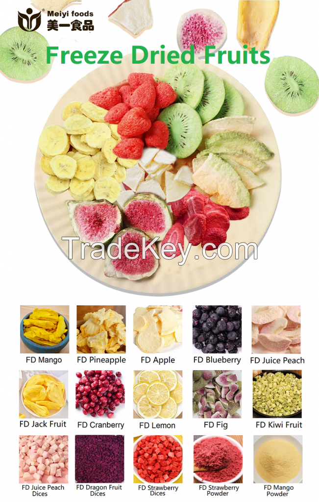 Manufacturer Wholesale Freeze Dried Mixed Fruits Healthy Snack Dry Fruit
