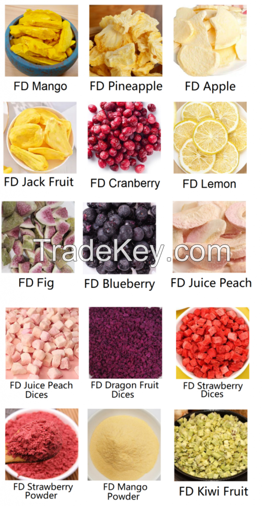 Manufacturer Wholesale Freeze Dried Mixed Fruits Healthy Snack Dry Fruit