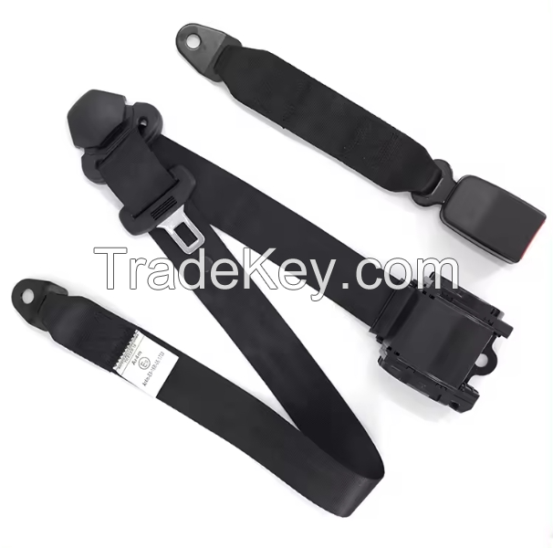 OEM logo universal 3 point retractable safety seat belt