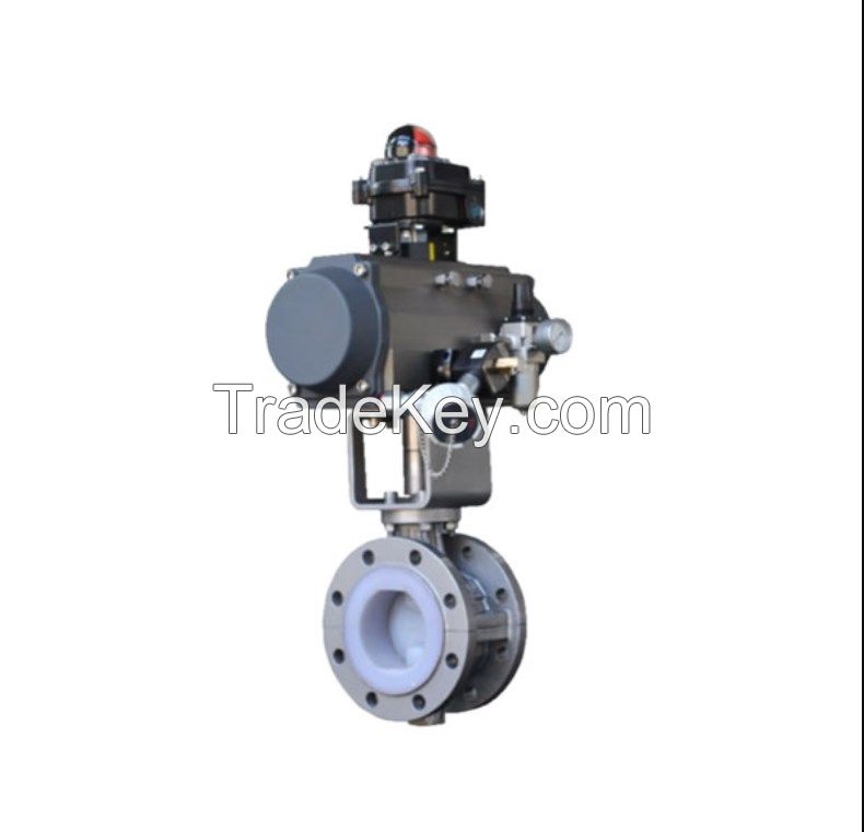 Utmost Flow Control Idustrial Butterfly Valves for wastewater Treatment