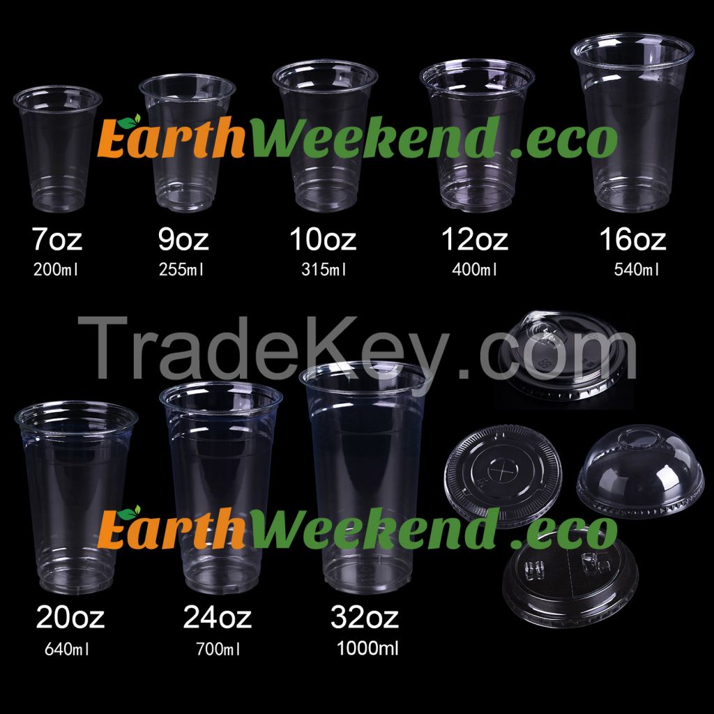 Crystal Juice Cold Milk Coffee Plastic Pet Cup