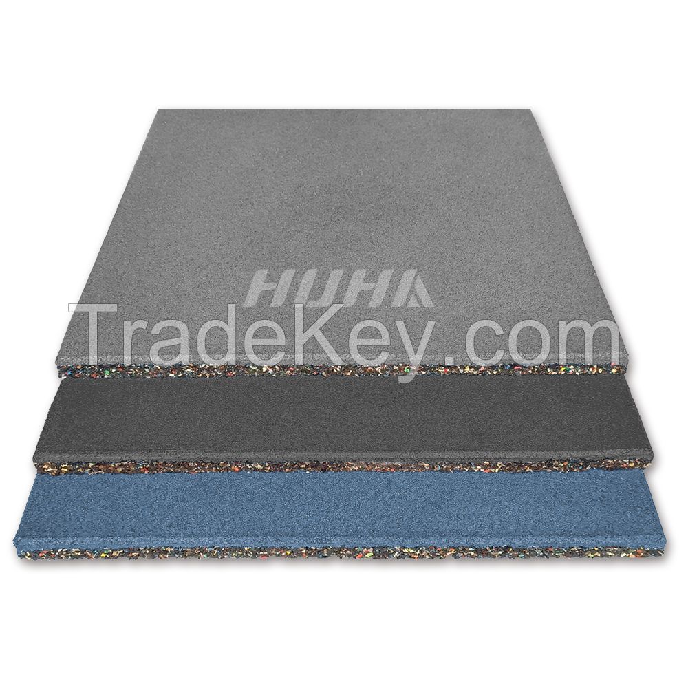 Factory hot sale outdoor heavy duty ground mats Shock absorption playground floor mat Anti-slip outdoor mat for kids playground
