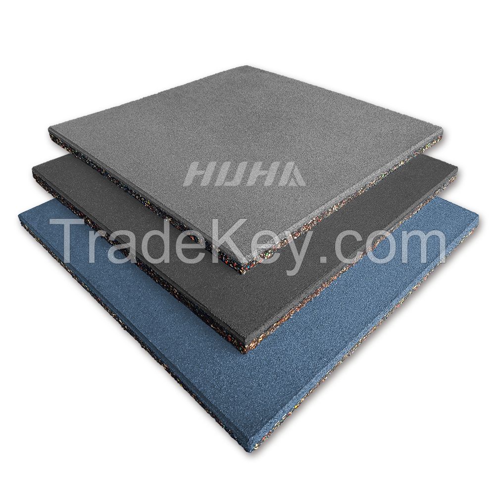 Factory hot sale outdoor heavy duty ground mats Shock absorption playground floor mat Anti-slip outdoor mat for kids playground