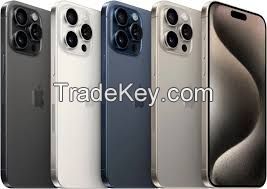 New iPhones 15 Pro Max 256GB Black Titanium (Unlocked) Buy 5 & get 1 free WhatssAp for fast response:+1(754)444-1944