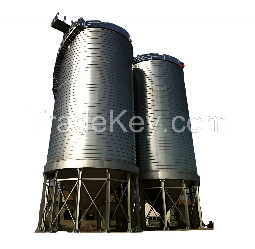 Chinese Manufacturers Galvanized Silo Grain Silo Corn Grain Silo Feeder
