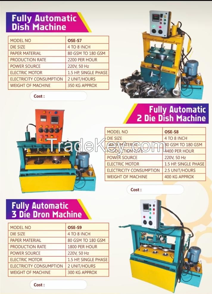 paper plate making machine