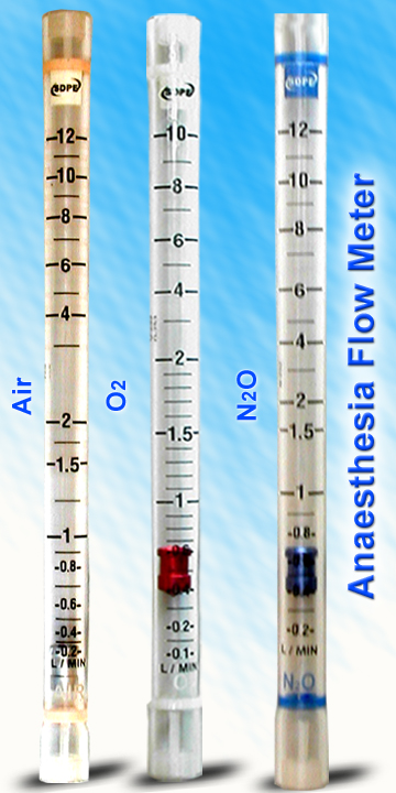 Aneasthesia flowmeter