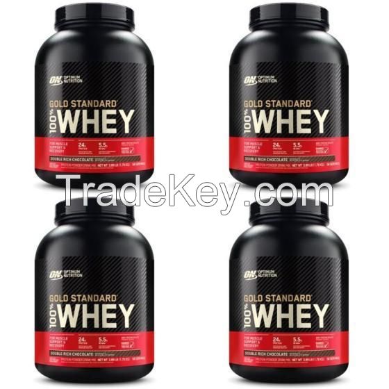 Optimuming Nutrition Gold Standard Whey Protein Powder Double Rich Chocolate