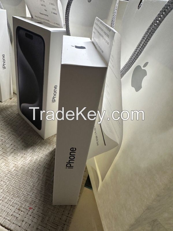 Sealed Apple iPhone 15 Pro Max - 6.7 15 Pro - 15 128GB/ 256GB/ 512GB/Blue Titanium