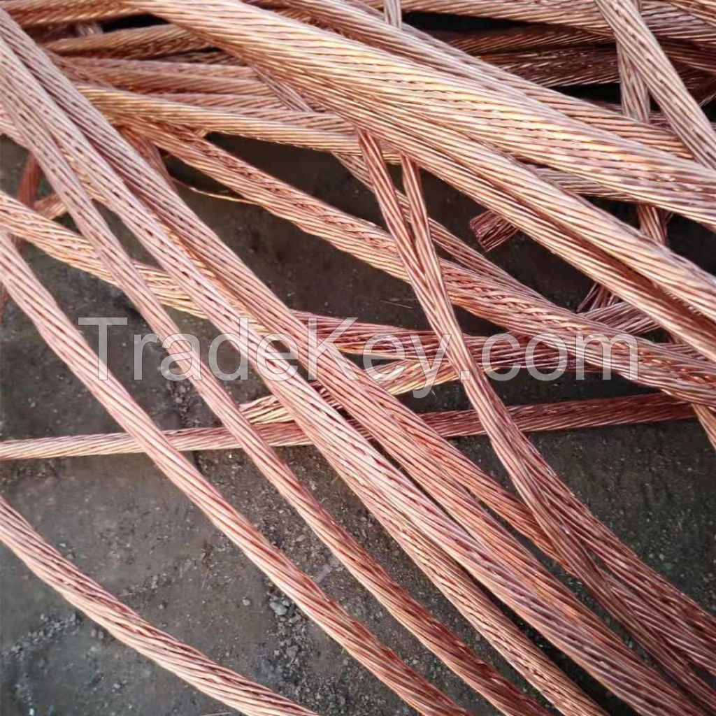Low price Mill-berry Copper Scraps Cu metal content 99.9 high purity copper wire scrap