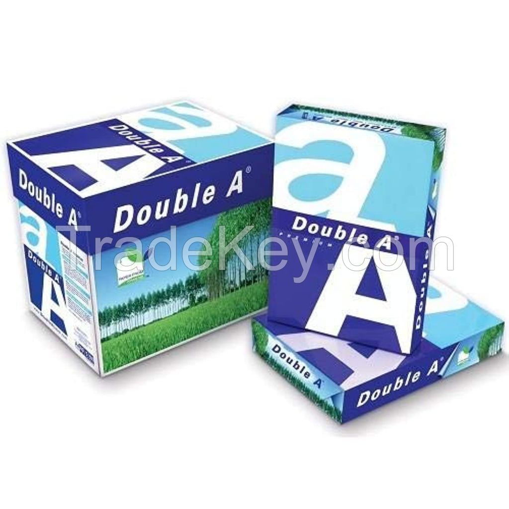Double a Copy Paper A4 80 GSM Pack 5 Paper planted Wood Premium Quality A4 Copy Paper