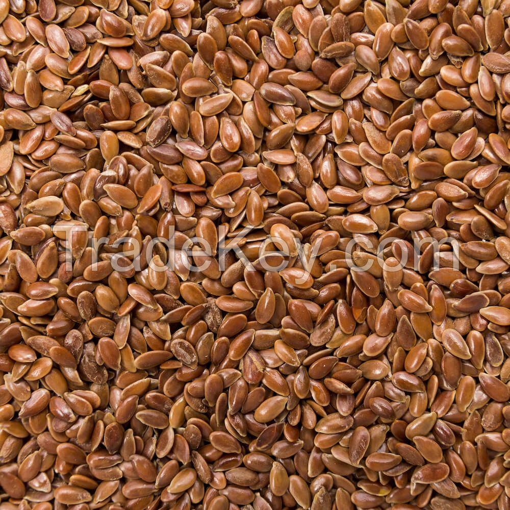 High Quality Brown Flaxseeds get the benefits and ensure our heart health