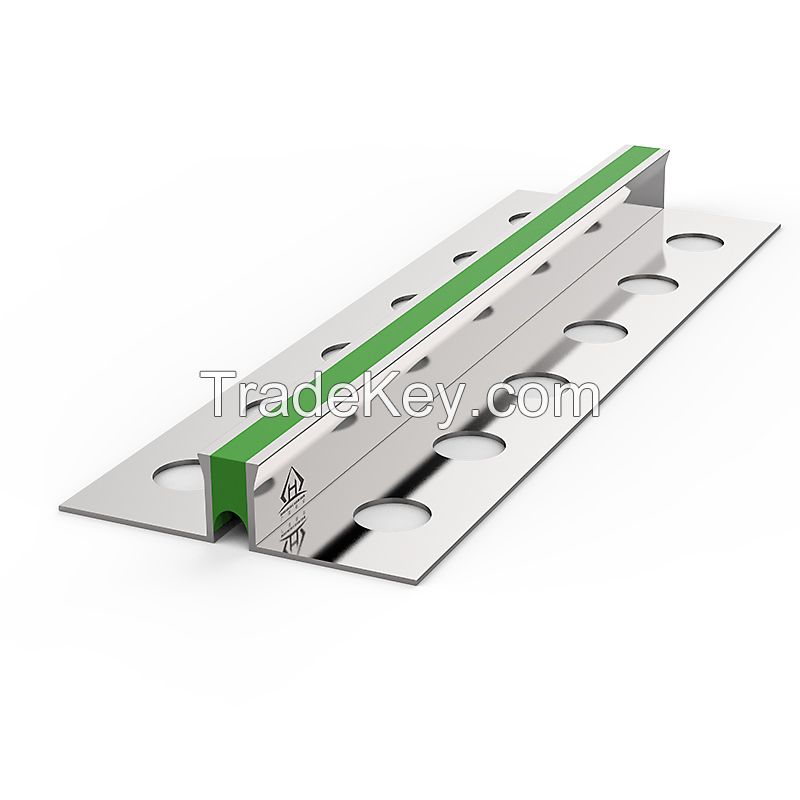 10ft tile control joint flexible aluminum floor joint to accommodate thermal expansion