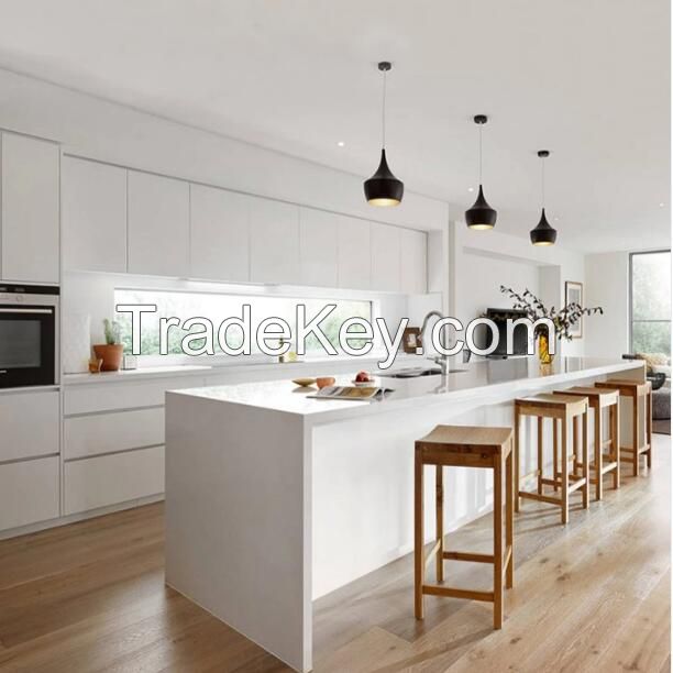 New Design Wholesale Small Modular Modern Kitchen Furniture for Apartment Project Kitchen Cabinet