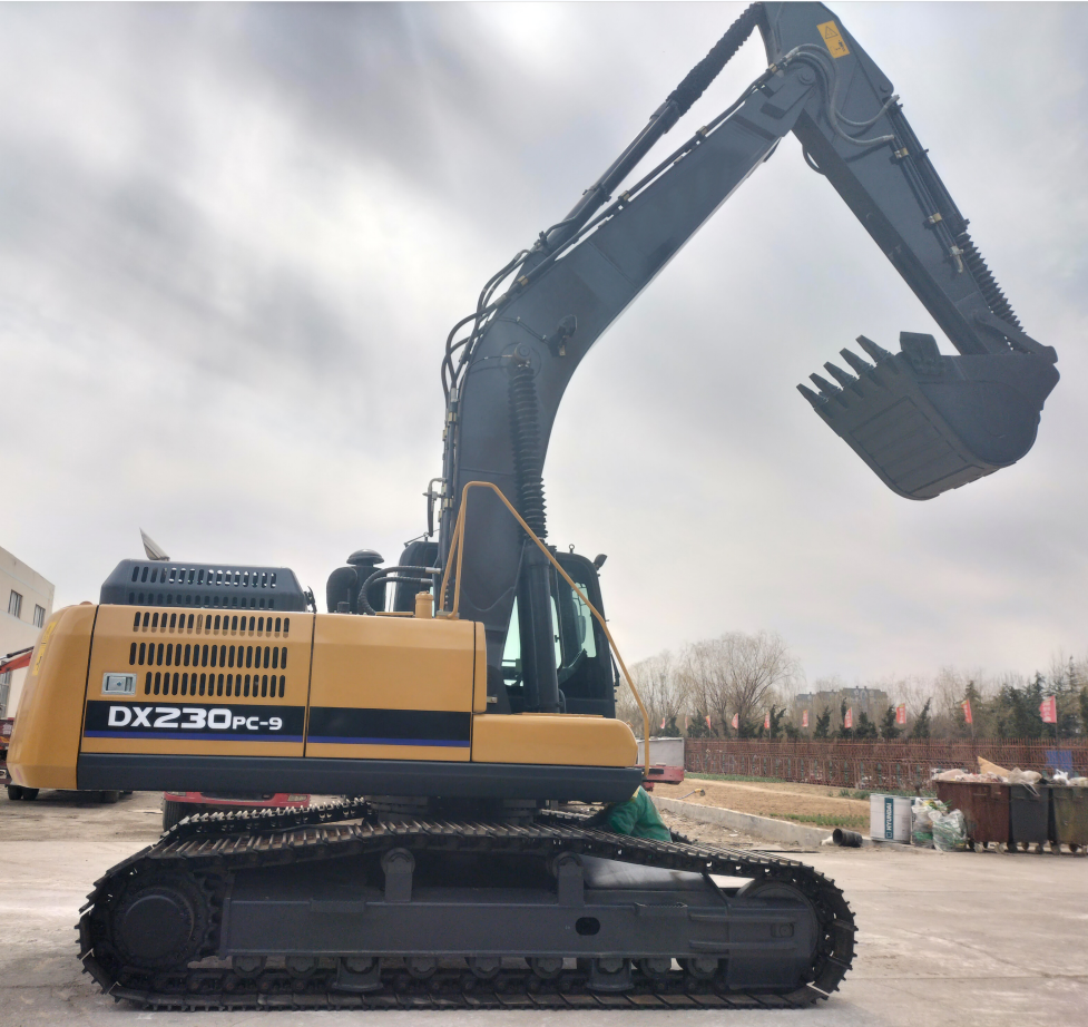 crawler excavator of model DX 230PC-9