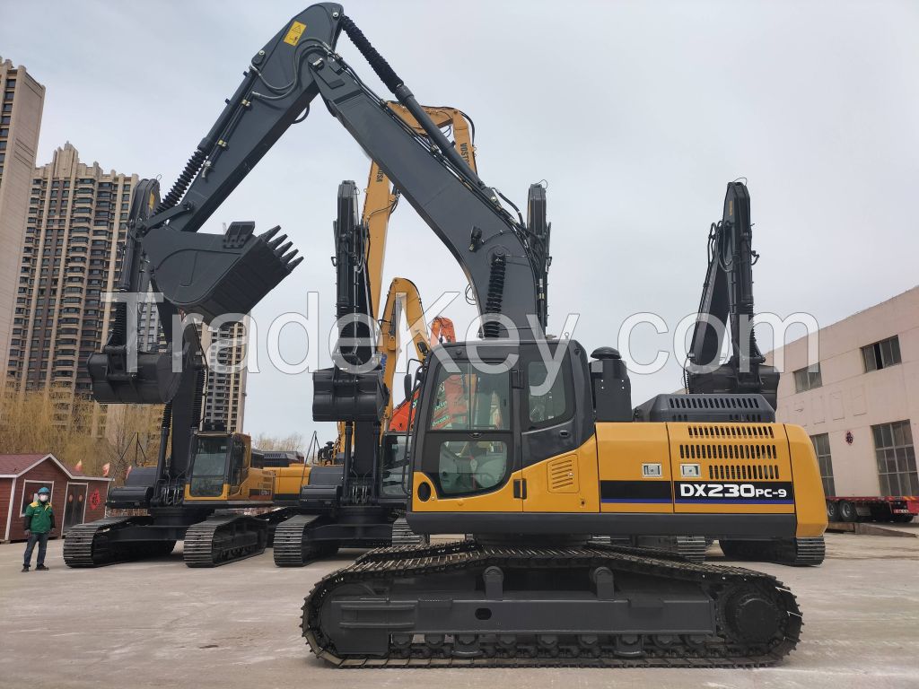 crawler excavator of model DX 230PC-9