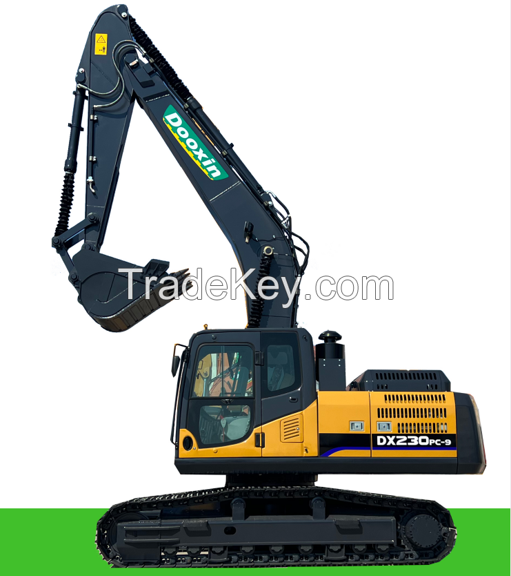 crawler excavator of model DX 230PC-9