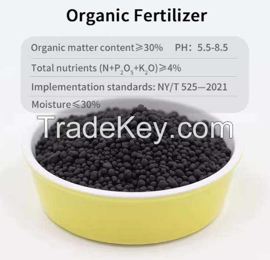 Organic Fertilizer From NPK Controlled Granular Organic Fertilizer