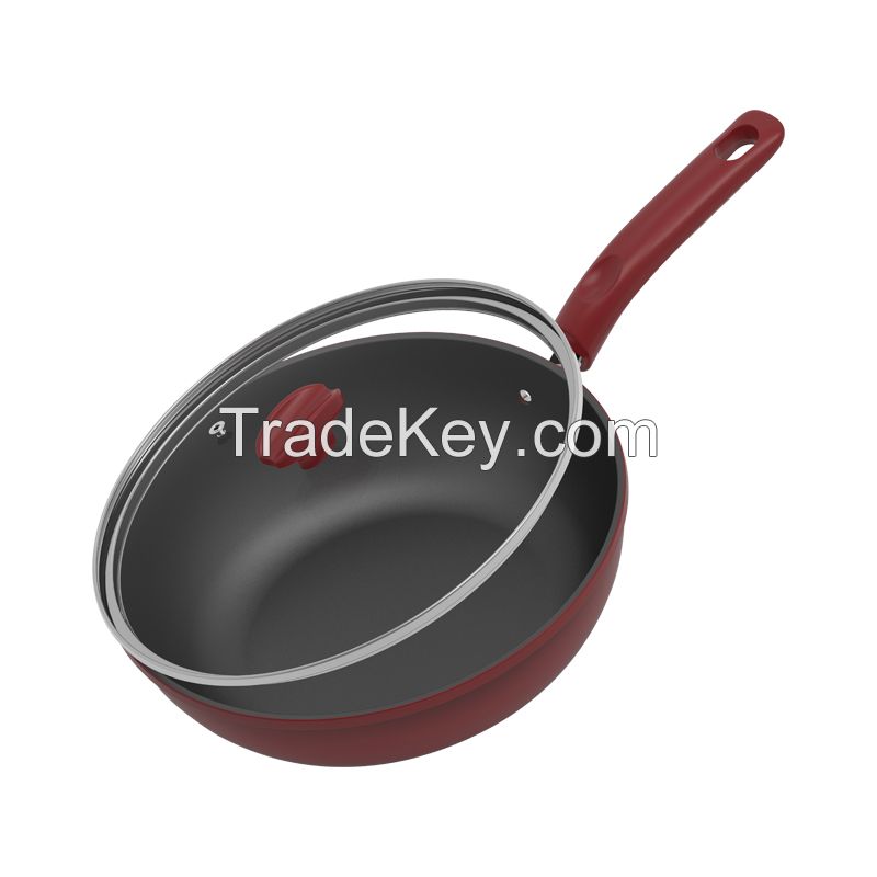 Non-Stick Wok Pan with Lid IMESH-K2805