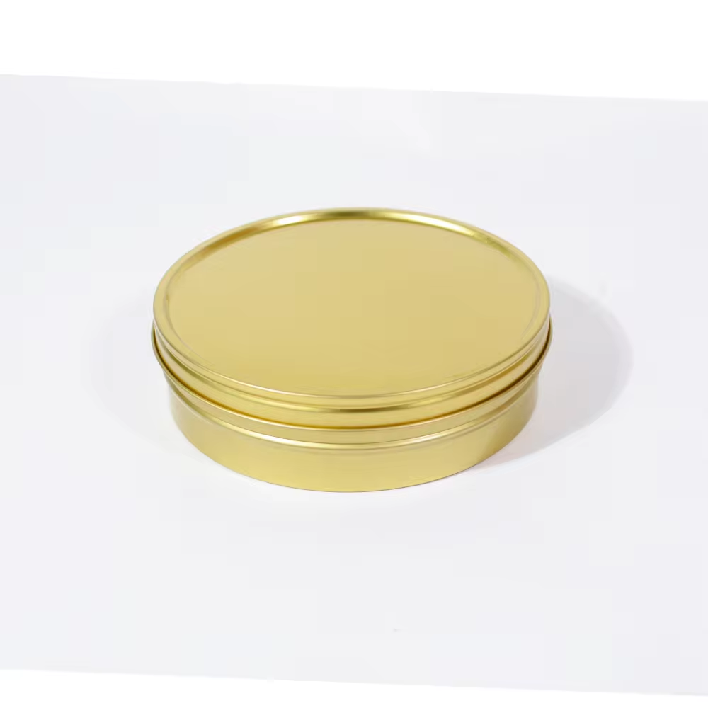 10G/20G/30G/50G/100G/125G/250G/500G Food Grade OEM Customized Printed Seal sturgeon Caviar Packaging Tin Can Empty Caviar Tins