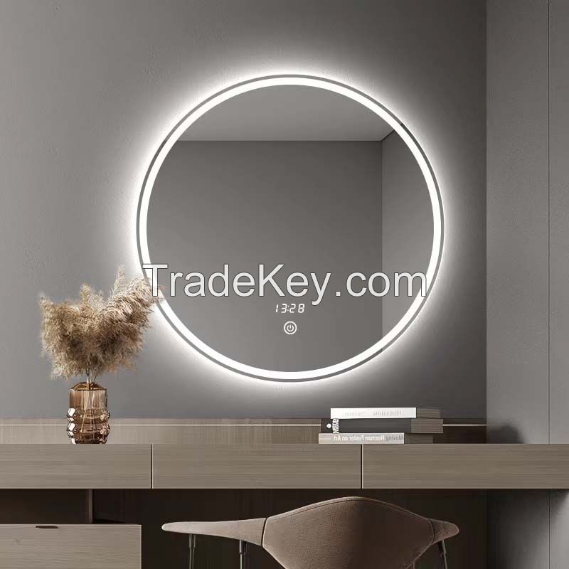 Modern Bathroom Mirror with LED Lights