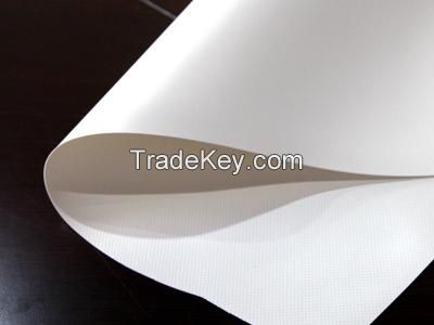 440g 1.5m matte advertising banner material 440g 10oz 13oz hot lamination pvc flex banner roll