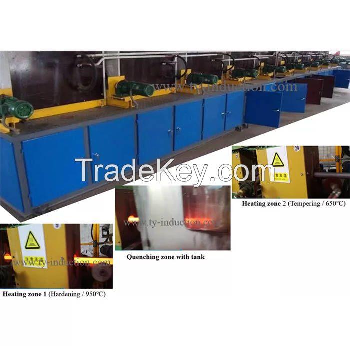 Rod/Bar Induction Hardening and Tempering Machine