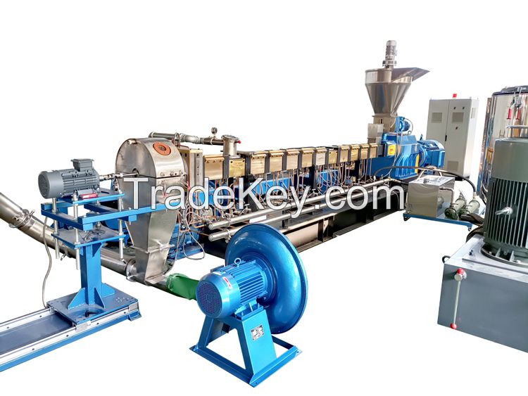 Air cooling hot cutting line