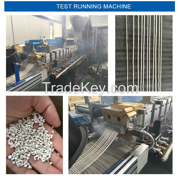 Air cooling strand pelletizing line