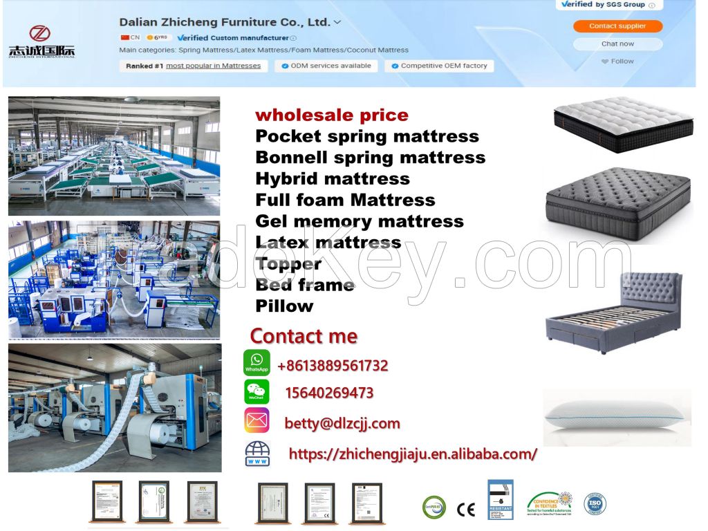 spring mattress ,gel memory foam mnattress ,latex mattress 