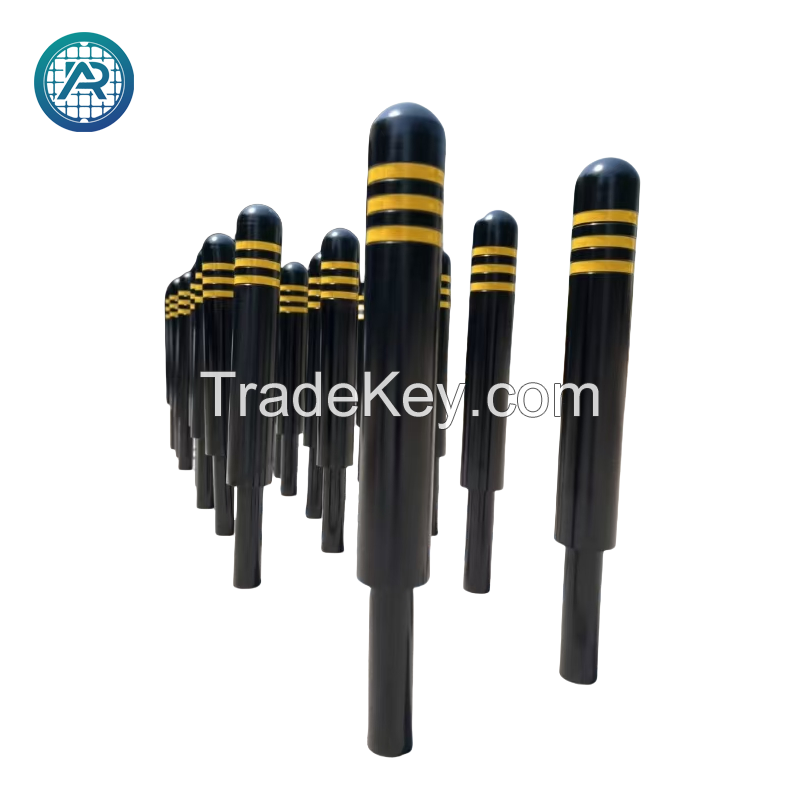 stainless steel safety bollards for parking