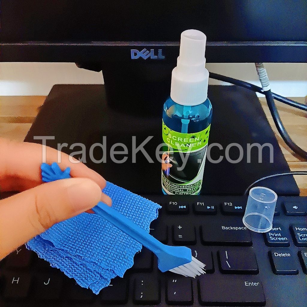 3in1 Screen Cleaning Kit for Laptops, Mobiles, LCD, LED, Computers, TV