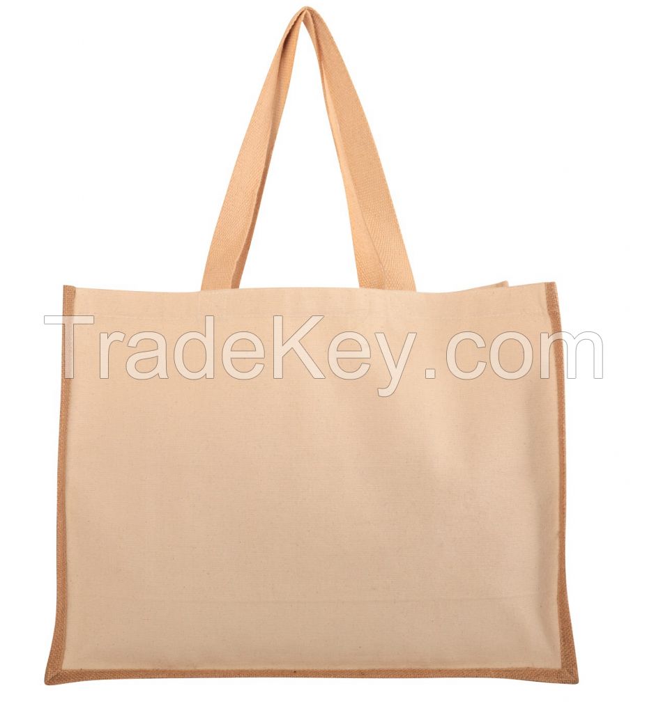 Cotton and Jute Grocery Bag