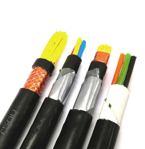 Flexible Copper PVC Insulated Electrical Wire Cable Multicore Armored Industrial Control Cable