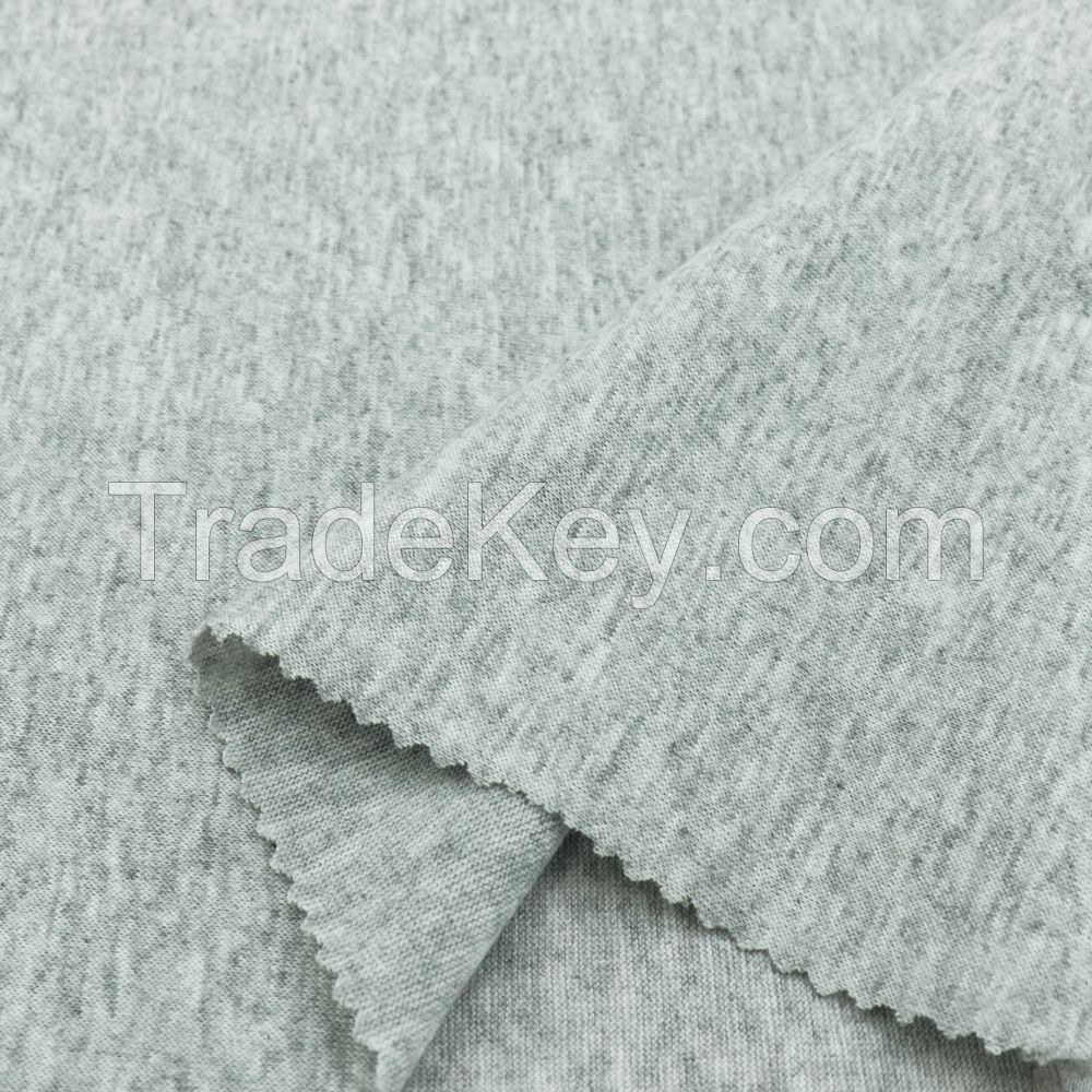 Single Jersey Melange Knitted Fabric