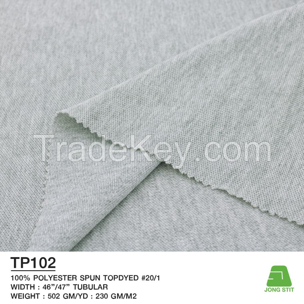 TP102 - Pique Melange Knitted Fabric