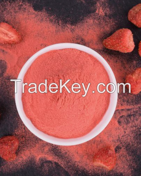 Organic Strawberry Powder &amp;amp; Freeze-Dried Strawberry