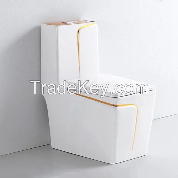 Modern Style Easy to Clean Glazed Wall Hung Basin and Matte Grey Colored Toilet Bowl Ceramic Water Closet Wc Toilet Set