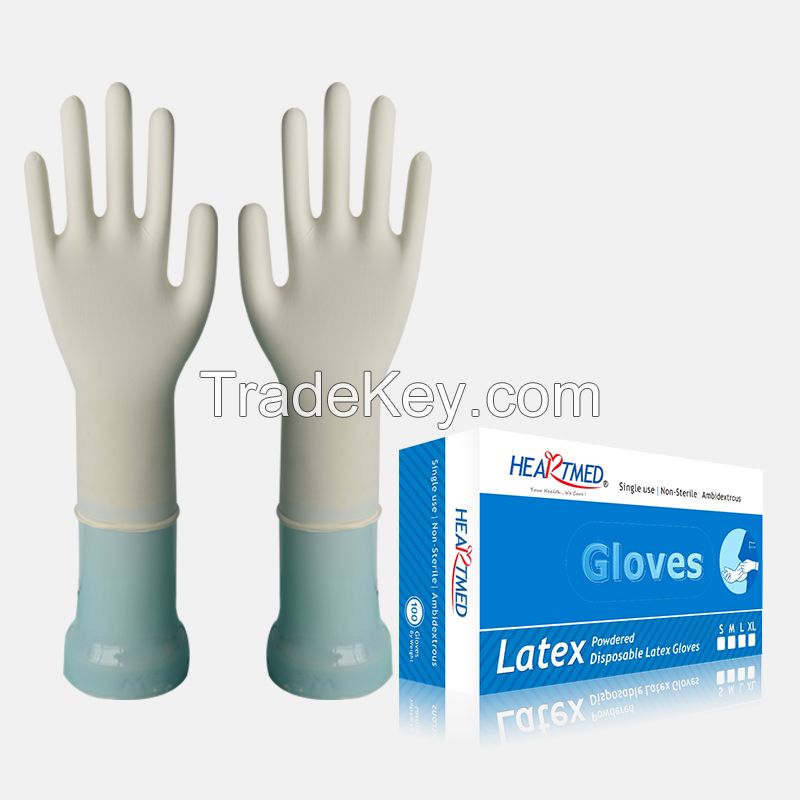 Cheap Powdered and Non-powdered Gloves Medical Glovees Latex Exam Gloves Disposable Latex Gloves for Wholesale